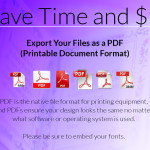 Graphic explaining PDF usage